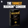 Trojan Magnum Raw Large Size Thin Condoms. Magnum Condoms, 10 Count(10 Count (Pack of 1))