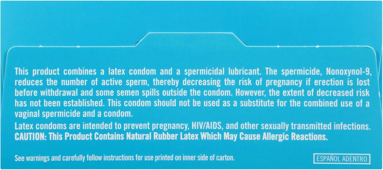 imageTROJAN ENZ Spermicidal Lubricated Condoms Value Pack 36 Count