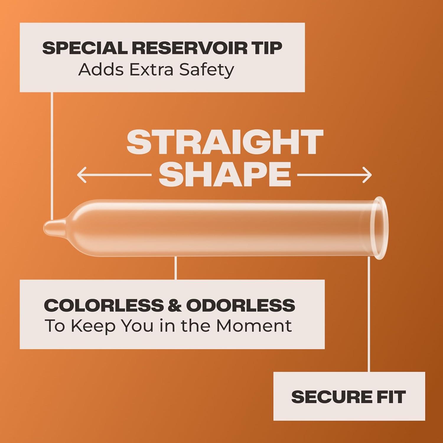 imageTrojan GOAT LatexFree Lubricated Condoms for Men Patent Pending Ultra Flex NonLatex Material Soft Strong Odorless amp Colorless 10 Count