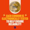 TROJAN Ultra Ribbed Condoms, Lubricated Condoms for Men, America’s Number One Condom, 12 Count