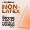 Trojan G.O.A.T. Latex-Free Lubricated Condoms for Men, Patent Pending Ultra Flex Non-Latex Material, Soft, Strong, Odorless & Colorless, 10 Count