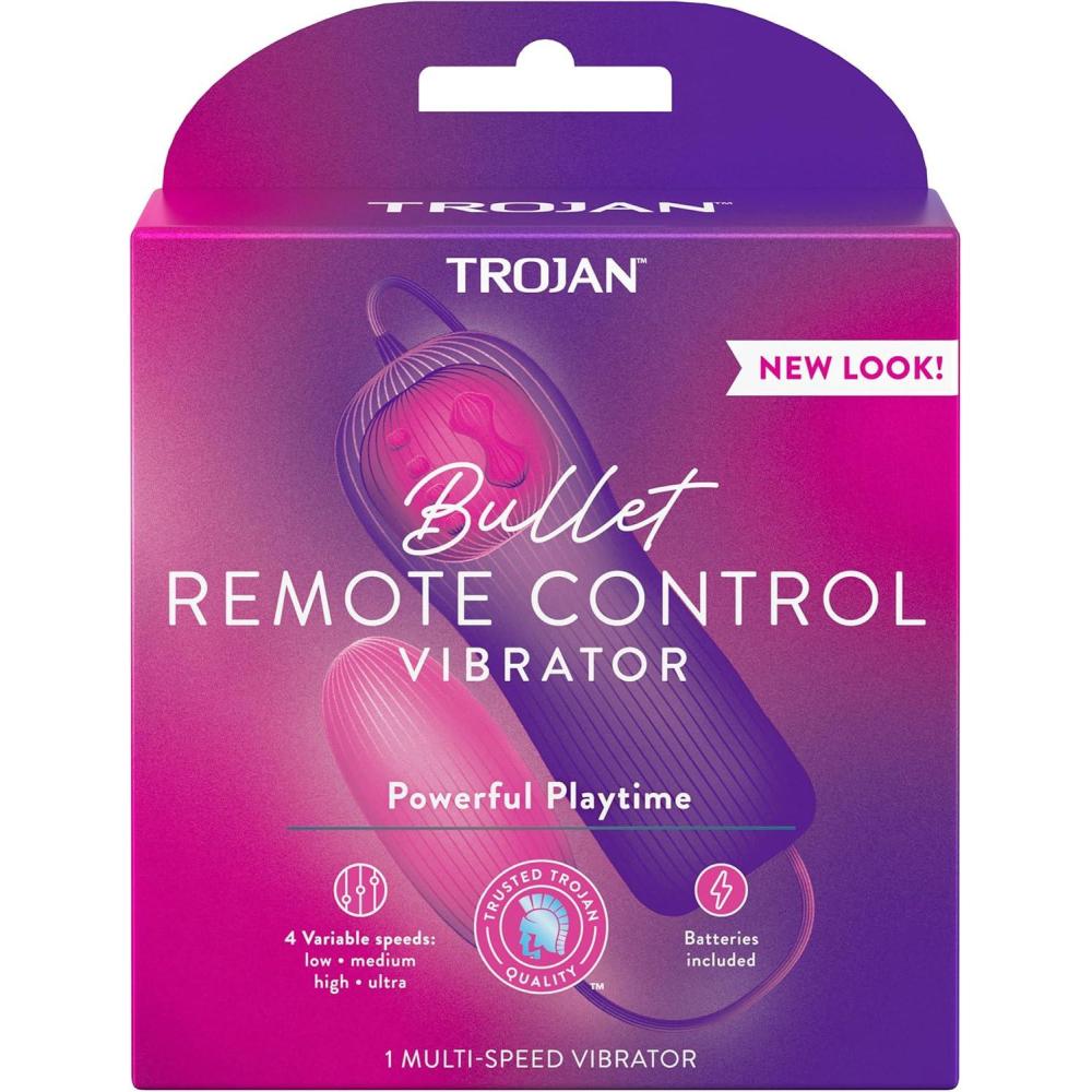 imageTrojan Vibrations Vibrating Bullet Personal Massager1 Count Pack of 1