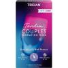 TROJAN Vibrations Tandem Couples Vibrating Ring, Personal Massager, 1 Count, Violet(1 Count (Pack of 1))