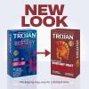 TROJAN Double Ecstasy Lubricated Condoms, Ribbed Condoms, 10 Count