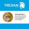 TROJAN Her Pleasure Sensations Condoms, Ribbed Condoms, Spermicidal Lubricated, 12ct(4 Boxes (12 Condoms))