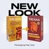 TROJAN Condoms Ultra Ribbed for Ultra Stimulation, 36 Count Pack(26 Count (Pack of 1))