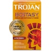 TROJAN Condoms Ultra Ribbed for Ultra Stimulation, 36 Count Pack(26 Count (Pack of 2))