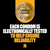 TROJAN Magnum Lubricated Large Condoms, Comfortable and Smooth Lubricated, America’s Number One Condom, 36 Count Pack(36 Count (Pack of 1))