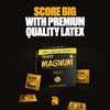 TROJAN Magnum Lubricated Large Condoms, Comfortable and Smooth Lubricated, America’s Number One Condom, 36 Count Pack(36 Count (Pack of 1))