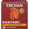 TROJAN Condoms Ultra Ribbed for Ultra Stimulation, 36 Count Pack(26 Count (Pack of 1))